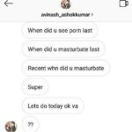 Sandra Amy Instagram - I gt ths from a victim girl, she dosnt wants to reveal her name. She s scared abt her family. Is ths d way to tlk to a lady who s egrly tlkd wt u as a fan? Lts support.. More girls to cm wt evidence #timeup @avinash_ashokkumar ...#metoomovement @chinmayisripaada