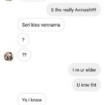 Sandra Amy Instagram - I gt ths from a victim girl, she dosnt wants to reveal her name. She s scared abt her family. Is ths d way to tlk to a lady who s egrly tlkd wt u as a fan? Lts support.. More girls to cm wt evidence #timeup @avinash_ashokkumar ...#metoomovement @chinmayisripaada