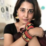 Sandra Amy Instagram - Handmade Silkthread bangles and earrings @saishri_the_style_in_you sree_the 😍😍😍😍