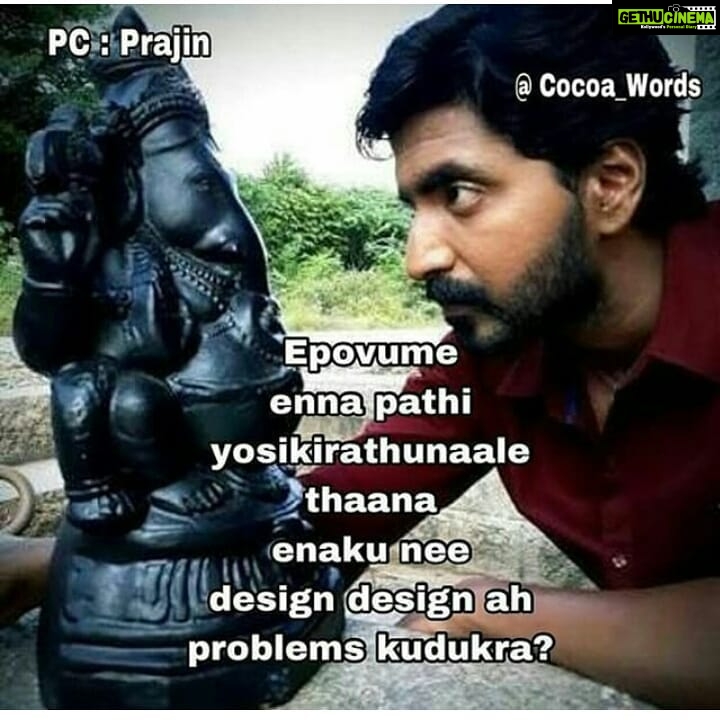 Sandra Amy Instagram - 😂😂😂😂 #chinnathambi# in real also he s d same.. He s a kalabhairava baktha,hardwrking hv lots f patience, love, fear fr god, courtesy,kind,humble,respect fr people, happy nd easy going,no complaits over anythin..the best soul #myman# i lov u always @prajinpadmanabhan 😘😘😘😘😘😘 😍😍😍😍 thnks to @cocoa_words fr ths awsme wrk 😂