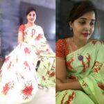 Sandra Amy Instagram – Awsme shibori desgn Saree with blouse peice @rasigasboutique 😍😍😍😍