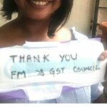 Sandra Amy Instagram – Aftr a year, feminine hygiene s nw tax free in india…