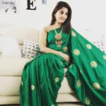 Sandra Amy Instagram - Pretty Saree @anvi_boutiquee