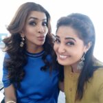 Sandra Amy Instagram - #Kaatrinmozhi# my shoot dairies 😍😍😍😍with @lakshmimanchu mam😍😍😍aftr #kadal# movie she gonna rock in #Katrinmozhi#