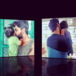 Sandra Amy Instagram - Full time DAD TIME 😍😍🥰 I still remember wen i was pregnant he was so worried abt hw to handle a new born since he was so mch aware tht future vl gv us no hlpn hands n parenting by our relatives r parents.his worries jst flew away wen he carried our babies in his hand d moment they were born.frm tht day he s takin care f everyth fr thm,if it s thr tantrums,r feedin,or daiper chnge. every situation he handls very beautifully whr i lose my temper n the whole senario🙆 @prajinpadmanabhan 🥰😍😍😍