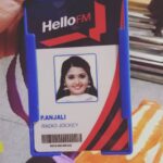 Sandra Amy Instagram - Rj anjali in #kaatrinmozhi# #workmode# #passion# #lovemyself#😍😍😍😍😍