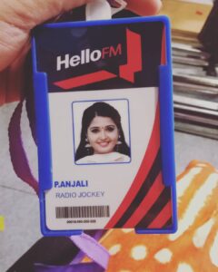 Sandra Amy Instagram - Rj anjali in #kaatrinmozhi# #workmode# #passion# #lovemyself#😍😍😍😍😍