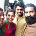 Sandra Amy Instagram – My besties born on same day @kaajal_pasupathi  @manoj_in_insta …many more happy returns f d days sweet hearts.. God bless.. Stay weired ,unique nd awsme 😍😍😍😍😍😍🍺🍻🍟🎊🎉🎂🎁🎀 #friendsforever❤️