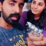 Sandra Amy Instagram - Musicallyyyyyyy😍😍😍😍@prajinpadmanabhan