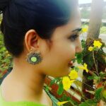 Sandra Amy Instagram – Earring @_sruthis_156creations_ 😍😍😍😍