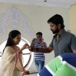 Sandra Amy Instagram - Sharing happiness for both vijay award and TOI award 😍😍😍😍the team showred us blesses and lots f love #chinnathambi team.. The best crew ever😇😇😇and sm sweet fr ma darlin husband he desrved ths title😍😍😍@prajinpadmanabhan