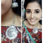 Sandra Amy Instagram - Mny ladies use mugappu chains as thali chain in gold, bt my view was dif whn i strted usin german silver i wanted to chng my thali chain lso to silver, i tried mny ways cos gold dsnt go with silver jewels, finally @s_h_a_p_r_i came wt an idea of mugappu in silver chain which i badly wanted to do but was nt aware hw to do. She tuk d wrk and she made it fantastic...i hope it may d first silver customized mugappu 😍😍😍😍😍lov u @s_h_a_p_r_i fr d sdn output...she s specialised i mugappu if anyone intrested in dif types of mugappu goahd wt @s_h_a_p_r_i for both gold or silver or covering mugapps....