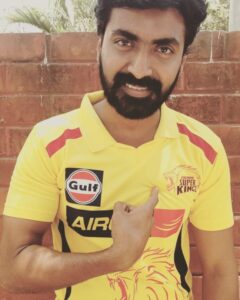 Sandra Amy Instagram - Chennai super kings dawwww 😈😈😈😈😈 #whistle podu#