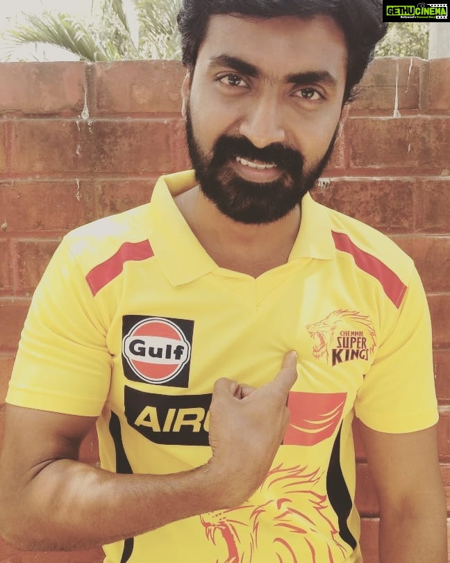 Sandra Amy Instagram - Chennai super kings dawwww 😈😈😈😈😈 #whistle podu#