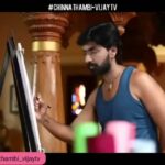 Sandra Amy Instagram - I m n love wt ths scene... #chinnathambi# 😍😍😍😍