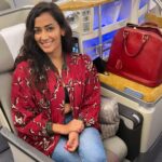 Sanjana Singh Instagram - Going back to Mauritius for shooting @emirates , my favourite airline A380❤️