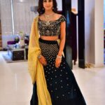Sanjjanaa Instagram – Was lovely to dress for a family event a cousins engagement ,  wearing @neerusindia , hair & make up by @parishrm . Hea are some wonderful clicks . 💝💝 Indiranagar
