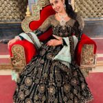 Sanjjanaa Instagram - So happy & proud to be associated with @neerusindia to hav draped me in the grandest lehengas & @tiraabytibarumals to have given me the real diamond studded look , in my show produced by The producers of #Bahubali @arkamediaworks , #Swarnakhadgam, can’t thank you @avnish003 enough 🥰🥰 so now you know where the gorgeous outfits & jewellery’s are coming from dear people 😊 💝 The show is on air on - Swarnakhadgham- telugu title ! @Etvtelugu - Shona talwaal - @colours Bangla channel -Bengali , Swarnakhad-Ghaa - colours Odia - orissa language , Illayathalapathy - in tamil - colours tamil channel . 😊 Ramoji Film city And Hyderabad City Tour
