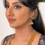Sanjjanaa Instagram - Good soul🥰❤️❤️ Good hearted human being 😘🥰😘❤️❤️ @sanjjanaagalrani Jewelry @chamundeshwaricollections Makeover @apeksha.naik
