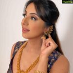 Sanjjanaa Instagram - Good soul🥰❤️❤️ Good hearted human being 😘🥰😘❤️❤️ @sanjjanaagalrani Jewelry @chamundeshwaricollections Makeover @apeksha.naik