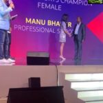 Sanjjanaa Instagram - Honoured to be invited by YONO SBI 20 under 20 to felicitate India’s most enterprising youngsters alongside actor @arjunkapoor and @state_bank_of_indea SBI Chairman Rajnish Kumar and amazed at so much talent we have around us. Had a wonderful time with @namionthemove ❤️ & @om_namaha_shivaya99 ❤️