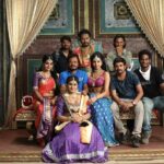 Sanjjanaa Instagram – Pics from our project which is currently on air @colorstvtamil @etvtelugu @etvteluguindia @colorsbangla #coloursodia @voot @youtube . Wishing everybody a very happy Christmas and a very happy New Year from the entire team of @satyayata @yatanaveena @sanjjanaagalrani @arkamediaworks @sundipved #Swarnakhadgam #illayathalapathy @ramojifilmcity @swarnakhadgamofficial , pics shot by @shareefnandyala 🙏It’s a blessing to be shooting for this show while it is on air and you have got so much appreciation from the audience of five states #AndhraPradesh #Telangana #TamilNadu #Odisha and #Westbengal . ❤️❤️ love to all ❤️ Ramoji Film City