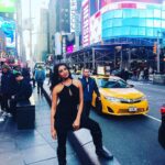 Sanjjanaa Instagram - #american diaries, feel so lovely that im blessed with shooting with an opportunity even internationally , now its time to get home & get bac into the grind , 🇺🇸 you will always be a country i Fantasy 😍 lots of love 💕 Times Square, New York City