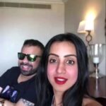 Sanjjanaa Instagram – Funtimes in usa ! Shooting for a new brand named #yuvikajewellry ! Stay positive no matter how hard life is on you . Love to all . Times Square, New York City