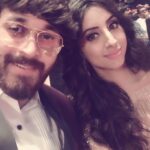 Sanjjanaa Instagram – Siima awards day 2 , also sharing pics of working out 🏋️‍♀️ at dubai & bumping & making a new gym buddy . Chq who it is 😊🏋️‍♀️ Dubai, United Arab Emirates