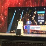 Sanjjanaa Instagram - Siima awards day 2 , also sharing pics of working out 🏋️‍♀️ at dubai & bumping & making a new gym buddy . Chq who it is 😊🏋️‍♀️ Dubai, United Arab Emirates