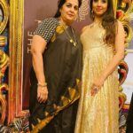 Sanjjanaa Instagram - Here is a Bling Gold outfit i flaunted yesterday ... Specially made for me by Celebrity Designer my Favourite @chandangowda_official & I pared it with my super comfy @louboutinworld shoes setting New Fashion Funky Goals ❤️❤️❤️ Gold being my most Favourite shade coincidently the theme of the evening was "Black & Gold " while I attended the Launch of the "Most Premium Salon" I have Witnessed in #Banglore City @the.nailartistry , ... they have Ventured into #Bengaluru with the 3rd branch expanding there territory after Concurring " Chennai " & Kochi with There Luxurious chain of Salons .... It's a Class of a Salon with all the Salon services provided under one Roof .. including complex services like Eyebrows micro blading , designer Nail Arts and a lot lot more … one would love to live in & Not go back home from this space ... With the " Black & Gold " Glamourous shimmery @versace interiors it makes one feel like a Egyptian " King or Queen " visiting this palace like Paradise in indiranagar , 100 feet Road to be Pampered to Eternity & Bliss ... You Must visit this Unisex #Salon to witness & Experience my words in person ... Perhaps #TheNailArtistry has taken #Nammabengaluru city’s Standards a couple of Notches Higher in the Salon industry ... with having No other Salon in competition with them !!! Hair by @shruthireddy Make up by @sumakeover_by_lavanya Beautifully Photographed by @manu_mj_joe Outfit curated by #Chandangowda also Check out his store @rentyourlook_by_chandangowda Bangalore, India