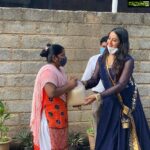Sanjjanaa Instagram - It was the people of HAL Annasandra palya under privileged area , that #sgfoundation #SanjjanaaGalraniFoundation extended help to yesterday , We distributed Rice & Daal amongst people , we selected the families much in pain by having our volunteers to visit each home personally,observe there infrastructure & true status subtly if they truly were in the real “Need” . We also handed over plastic coupons noted there names ,so that they could visit us on the day of the distribution with there ID cards & redeem it . Howmuch ever we supply ..the demand to heal the Hunger is a lot more higher,we being a new foundation are doing the Max possible in our “ Capacity “ . How ever my “ Urge “ to serve the people only is getting Bigger by the day , it’s quite traumatic to observe that several other families are still requesting us help in the way of medicines / Ration / School Fees and the list goes on. We will continue to do our Little bit in our best Capacity always..is my promise to the “People in Need” Now that my own resources have exhausted & my family also has contributed enough , we are in much need of extended support , looking forward to collect at least 1000 kilos of Rice , 1000kilos of yellow / black Daal . To start with If any one wishes to Donate food for our next Ration drive plz mail us on sanjjanaafoundation@gmail.com . At “ Sgf “ we never take “Money” in the way of Sponsorship from any one apart from directly paying “Bills” my self literally or asking support from my Husband . I don’t really like to go live on insta / fb nor enjoy publishing these pics while donating from my heart .. but now that we really need Sponsors for our “Resources” .. we have no choice but have to publish our work on the social media as people only come forwards to strengthen us after witnessing our performances . Humble thanx to every one who are carrying the work of Sanjjanaa Galrani Foundation & have been giving us the positive support through your valuable write up’s . More power to optimistic “ Journalism “ . Hail Positive powers . May god bless those who wish good for others . Humble thanx , Sanjjanaa Galrani (Founder) Sanjjanaa Galrani Foundation . Bangalore, India