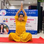 Sanjjanaa Instagram – The yoga postures displayed in this pictures, can be of great benefit when practised with deep breathing and sustaining each and every yoga poses in the same position for over one minute to three to 5 minutes , or each post sustained even for 10 minutes , the time sustained how ever varies from person to person depending on how comfortably capable they are and also depends on how strong there core muscle is , holding these poses must be done at a stretch combined with deep breathing of “ anulom vilom “ {inhale/exhale} … “Pranayama” . 

One hour of the above yoga asanas practice a day and at least 16 – 18 days a month of practice is very suggestive to have great immunity powers during this pandemic … one can add on , hare rama hare krishna Chantings to feel more involved and relaxed during the given hour of practice simultaneously.  Jai Jagganath . Bangalore, India