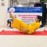 Sanjjanaa Instagram – The yoga postures displayed in this pictures, can be of great benefit when practised with deep breathing and sustaining each and every yoga poses in the same position for over one minute to three to 5 minutes , or each post sustained even for 10 minutes , the time sustained how ever varies from person to person depending on how comfortably capable they are and also depends on how strong there core muscle is , holding these poses must be done at a stretch combined with deep breathing of “ anulom vilom “ {inhale/exhale} … “Pranayama” . 

One hour of the above yoga asanas practice a day and at least 16 – 18 days a month of practice is very suggestive to have great immunity powers during this pandemic … one can add on , hare rama hare krishna Chantings to feel more involved and relaxed during the given hour of practice simultaneously.  Jai Jagganath . Bangalore, India