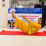 Sanjjanaa Instagram - The yoga postures displayed in this pictures, can be of great benefit when practised with deep breathing and sustaining each and every yoga poses in the same position for over one minute to three to 5 minutes , or each post sustained even for 10 minutes , the time sustained how ever varies from person to person depending on how comfortably capable they are and also depends on how strong there core muscle is , holding these poses must be done at a stretch combined with deep breathing of “ anulom vilom “ {inhale/exhale} … “Pranayama” . One hour of the above yoga asanas practice a day and at least 16 - 18 days a month of practice is very suggestive to have great immunity powers during this pandemic … one can add on , hare rama hare krishna Chantings to feel more involved and relaxed during the given hour of practice simultaneously. Jai Jagganath . Bangalore, India