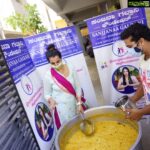 Sanjjanaa Instagram - #SanjjanaaGalraniFoundation is striving hard each day to do better , we are doubling the quantities today & serving 800 meals from today in HAL area & dhoopanhalli arch both … serving for dhoopAnhalli arch will only happen below my home . - #sanjjanaagalrani many thanx … Bangalore, India