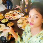 Sanjjanaa Instagram – @sanjjanaagalrani  dlg Ivvanni thinagalana oh my god 🙄🤣….just chill …we enjoyed a lot ….food was amazing #ulavacharu #kothapet
