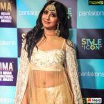Sanjjanaa Instagram - Be the GIRL with not just BEAUTY but also SWAG. #SanjjanaaGalrani #MujhseShaadiKaroge #TeamSanjjanaa #paraskishaadi @colorstv @voot @helo_indiaofficial