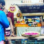 Santhanam Instagram - Finally arrived today at varadharajaperumaltemple #athivaradhar #positivevibes #blessed #kanchipuram 🙏