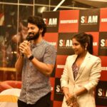 Santhosh Prathap Instagram - Loved inaugurating this A-class fitness centre @slam.madipakkam Congratulations and best wishes on your grand opening #mahendranuk and team wishing you much more success. @iamsakshiagarwal & @aadhavan_aaa It was lovely catching up at the launch ❤️ #inaugration #fitness #gym #stayfit #workout #motivation #grateful Madipakkam