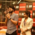 Santhosh Prathap Instagram – Loved inaugurating this A-class fitness centre @slam.madipakkam 

Congratulations and best wishes on your grand opening #mahendranuk and team wishing you much more success.

@iamsakshiagarwal & @aadhavan_aaa 
It was lovely catching up at the launch ❤️

#inaugration #fitness #gym #stayfit #workout #motivation #grateful Madipakkam