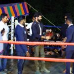 Santhosh Prathap Instagram - It was wonderful to witness all the hardwork and commitment getting paid off, Congratulations to the all the Champions. Every participant gave their best Huge respect to their team for their constant push and support, keep up the spirit 💪. Thank you for the Honour @kickboxing_association_chennai @dynamics101mma @gshitechfitness @indian.gv #statekickboxingchampionship2021 ##profightchampion