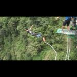 Santhosh Prathap Instagram - “Sometimes a journey of a thousand miles begins with a single leap of faith (so just jump😛).” Location @thelastresortnepal #newyear #2022 #gratitude #faith #newstart #adventure #explore #nepal #thelastresort #bungeejumping #bungee #santhoshprathap #SP The Last Resort, Bungee Nepal