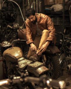 Santhosh Prathap Instagram - Don’t try to be different than you are. - Costume, stylist and MUA @radikadesignerandmua - Photgrapher @1928.in - Jacket by @chaitanyarao_official - location @wiserbythemile - assistant @balaa1981 #photography #photoshoot #actor #actorslife #model #fashion #fashionista #instafashion #chennai #kollywood #garage #mechanic #grunge #india #mood #reels #reelsinstagram #santhoshprathap Chennai, India