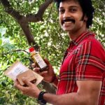 Santhosh Prathap Instagram – It’s a little rare to find organic products in the market that are actually effective and give good results.
Experience the best of nature
@d_aura.in 
Homemade organic products🌱
– Herbal Regrowth hair oil 
– Royal Glow Ubtan
– Lemon and Poppy seeds Soap

#organic #healthylifestyle #traditional