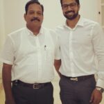 Santhosh Prathap Instagram - Dad, you’re someone to look up to no matter how tall I grow. #mydad #myhero #blessedbeyondmeasure #fathersday2020