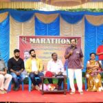 Santhosh Prathap Instagram - it was an honour to get all the accolades and the award by the most successful Facebook social group #TSKdivas With great humility and the zeal to do more I accept this recognition and honour. It was one the best and proudest moment of my life to share the dias with My FATHER My HERO(seated 1st from left) It will be cherished for the rest of my life. Overwhelmed to see such support. Keep up the good work team #charityevent #guestofhonor Gurunanak college of arts and science