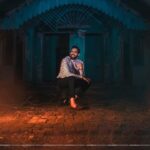 Santhosh Prathap Instagram - The next time you find yourself in a dark place, I would like you to step outside, gaze long and hard into the deep night, and find comfort in the understanding that the absence of light makes nothing in this universe any less astonishing or magical. #solitude #classic Outfit @zara Makeup & styling @radhikamakeupandhair Photographer @arun_prasad_photography Retouch @prakashlee_