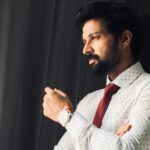 Santhosh Prathap Instagram - Thank you @rajathravishankar for this wonderful opportunity. Loved the characterisation ✌🏼 #devthemovie #Dev