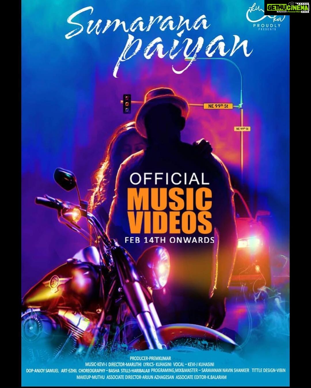 Santhosh Prathap Instagram - #sumaranapaiyan song on #feb14th Wishing the whole crew a great success ✌🏼 @kuhasini @kevij @trendmusicsouth @actorvijaysethupathi @actor_santhoshprathap @harish_kalyan